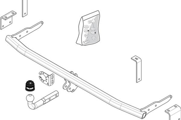 Brink 445700 - Прицепное устройство, фаркоп parts5.com