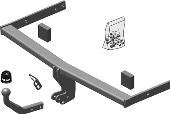 Brink 451400 - Прицепное устройство, фаркоп parts5.com