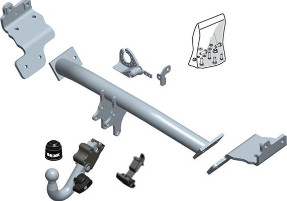 Brink 560500 - Прицепное устройство, фаркоп parts5.com