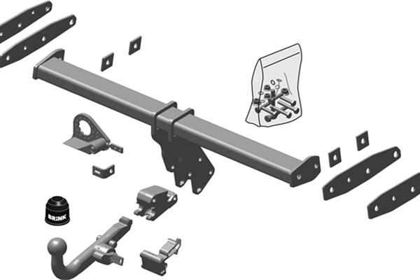 Brink 517600 - Прицепное устройство, фаркоп parts5.com