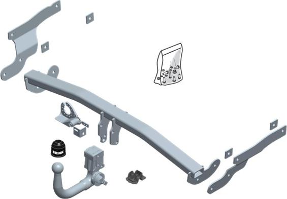 Brink 584500 - Прицепное устройство, фаркоп parts5.com