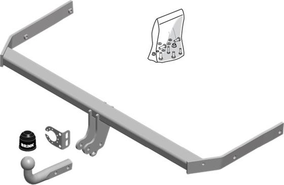 Brink 575400 - Прицепное устройство, фаркоп parts5.com