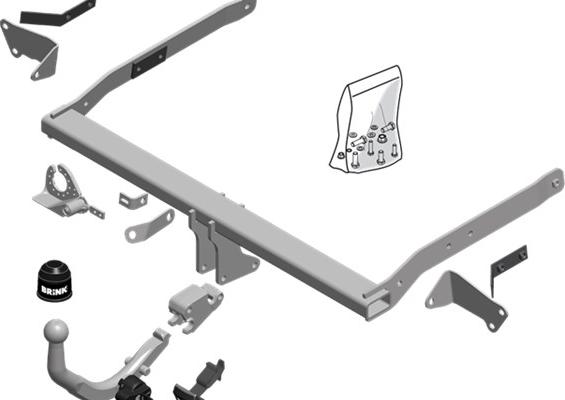 Brink 601000 - Прицепное устройство, фаркоп parts5.com