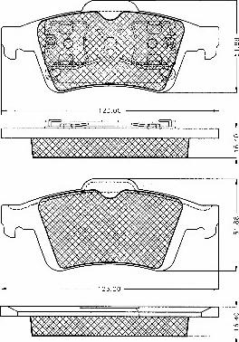 Valeo 301001 - Тормозные колодки, дисковые, комплект parts5.com