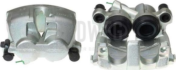 Budweg Caliper 343839 - Тормозной суппорт parts5.com