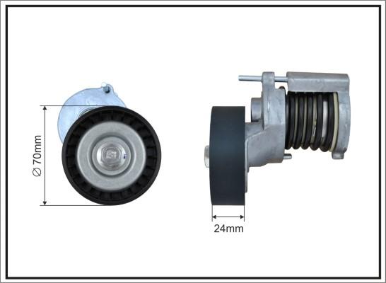 Caffaro 500251SP - Tensor de correa, correa poli V parts5.com