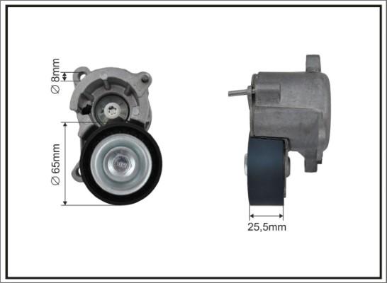 Caffaro 100500SP - Tensor de correa, correa poli V parts5.com