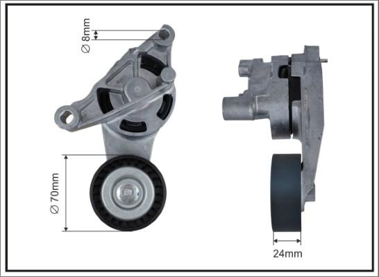 Caffaro 101691SP - Tensor de correa, correa poli V parts5.com