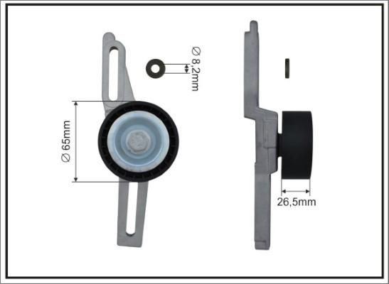 Caffaro 101311SP - Натяжитель, поликлиновый ремень parts5.com