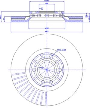 Brembo 09.8690.75 - Тормозной диск parts5.com