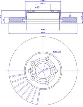 FREMAX BD-1531 - Тормозной диск parts5.com