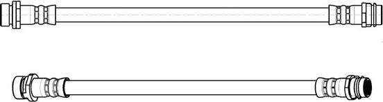 CEF 514504 - Тормозной шланг parts5.com