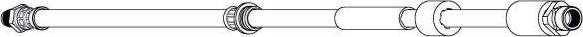 CEF 514531 - Тормозной шланг parts5.com