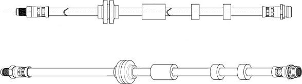 CEF 514616 - Тормозной шланг parts5.com