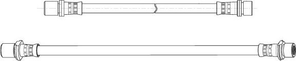 CEF 514686 - Тормозной шланг parts5.com