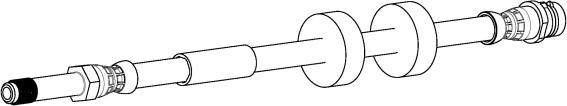 CEF 514889 - Тормозной шланг parts5.com