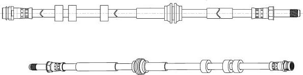 CEF 514741 - Тормозной шланг parts5.com