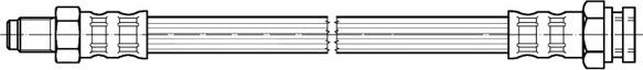 CEF 516716 - Тормозной шланг parts5.com