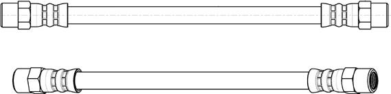 CEF 510014 - Тормозной шланг parts5.com