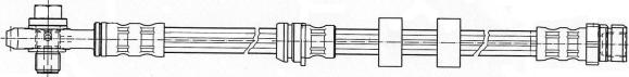 CEF 511944 - Тормозной шланг parts5.com