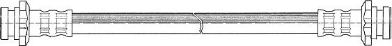 CEF 511614 - Тормозной шланг parts5.com