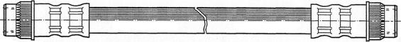 CEF 511718 - Тормозной шланг parts5.com