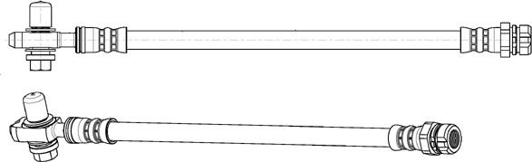 CEF 512909 - Тормозной шланг parts5.com