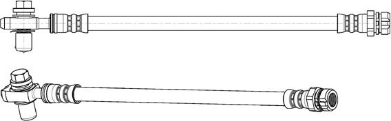 CEF 512908 - Тормозной шланг parts5.com