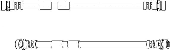 CEF 512917 - Тормозной шланг parts5.com