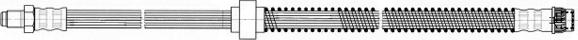 CEF 512552 - Тормозной шланг parts5.com