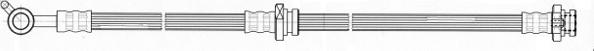 CEF 512501 - Тормозной шланг parts5.com