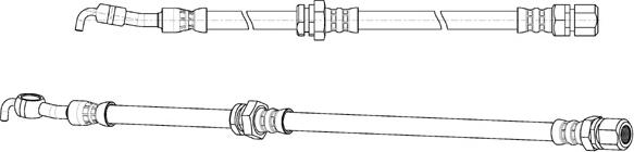 CEF 512604 - Тормозной шланг parts5.com