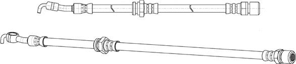 CEF 512605 - Тормозной шланг parts5.com