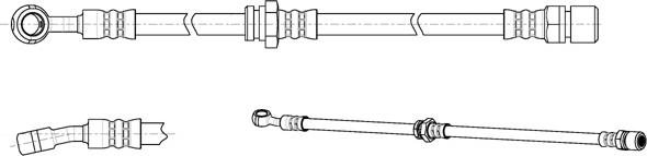 CEF 512603 - Тормозной шланг parts5.com