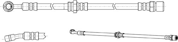 CEF 512602 - Тормозной шланг parts5.com