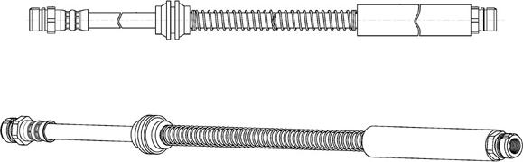 CEF 512819 - Тормозной шланг parts5.com