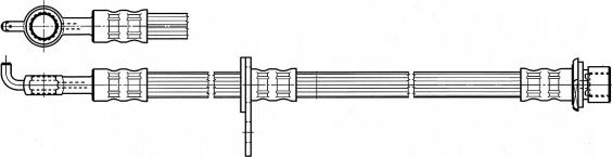 CEF 512302 - Тормозной шланг parts5.com