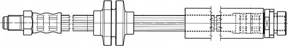 CEF 512326 - Тормозной шланг parts5.com