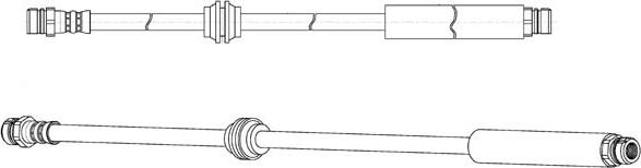 CEF 512796 - Тормозной шланг parts5.com