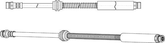 CEF 512797 - Тормозной шланг parts5.com