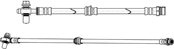 CEF 512760 - Тормозной шланг parts5.com