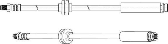 CEF 512778 - Тормозной шланг parts5.com