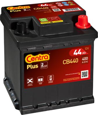 CENTRA CB440 - Стартерная аккумуляторная батарея, АКБ parts5.com