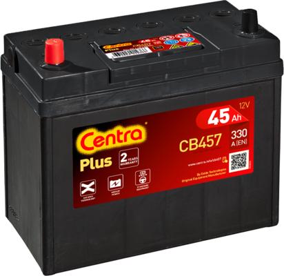 CENTRA CB457 - Стартерная аккумуляторная батарея, АКБ parts5.com