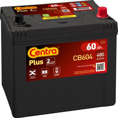 CENTRA CB604 - Стартерная аккумуляторная батарея, АКБ parts5.com