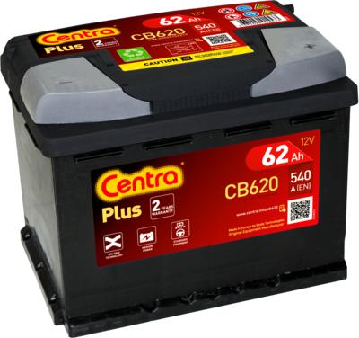CENTRA CB620 - Стартерная аккумуляторная батарея, АКБ parts5.com