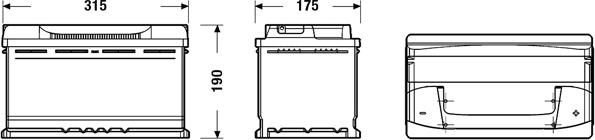 CENTRA CB800 - Batería de arranque parts5.com