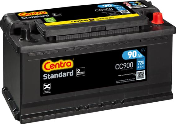 CENTRA CC900 - Стартерная аккумуляторная батарея, АКБ parts5.com