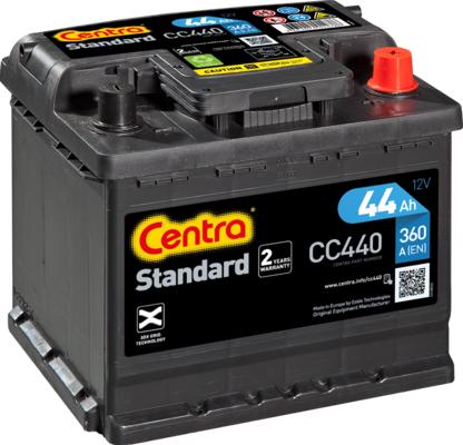 CENTRA CC440 - Стартерная аккумуляторная батарея, АКБ parts5.com