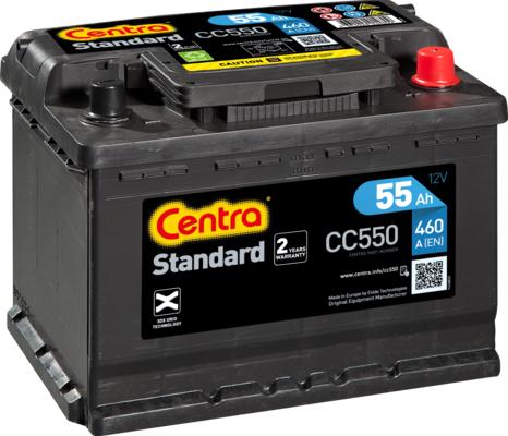 CENTRA CC550 - Стартерная аккумуляторная батарея, АКБ parts5.com